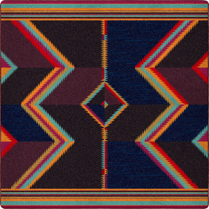 Big Water Rug – Sunset Canyon – close up