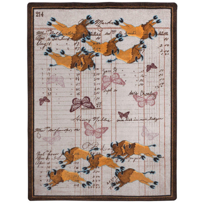 Bison Plains Rug – Natural – cabin lodge area rug