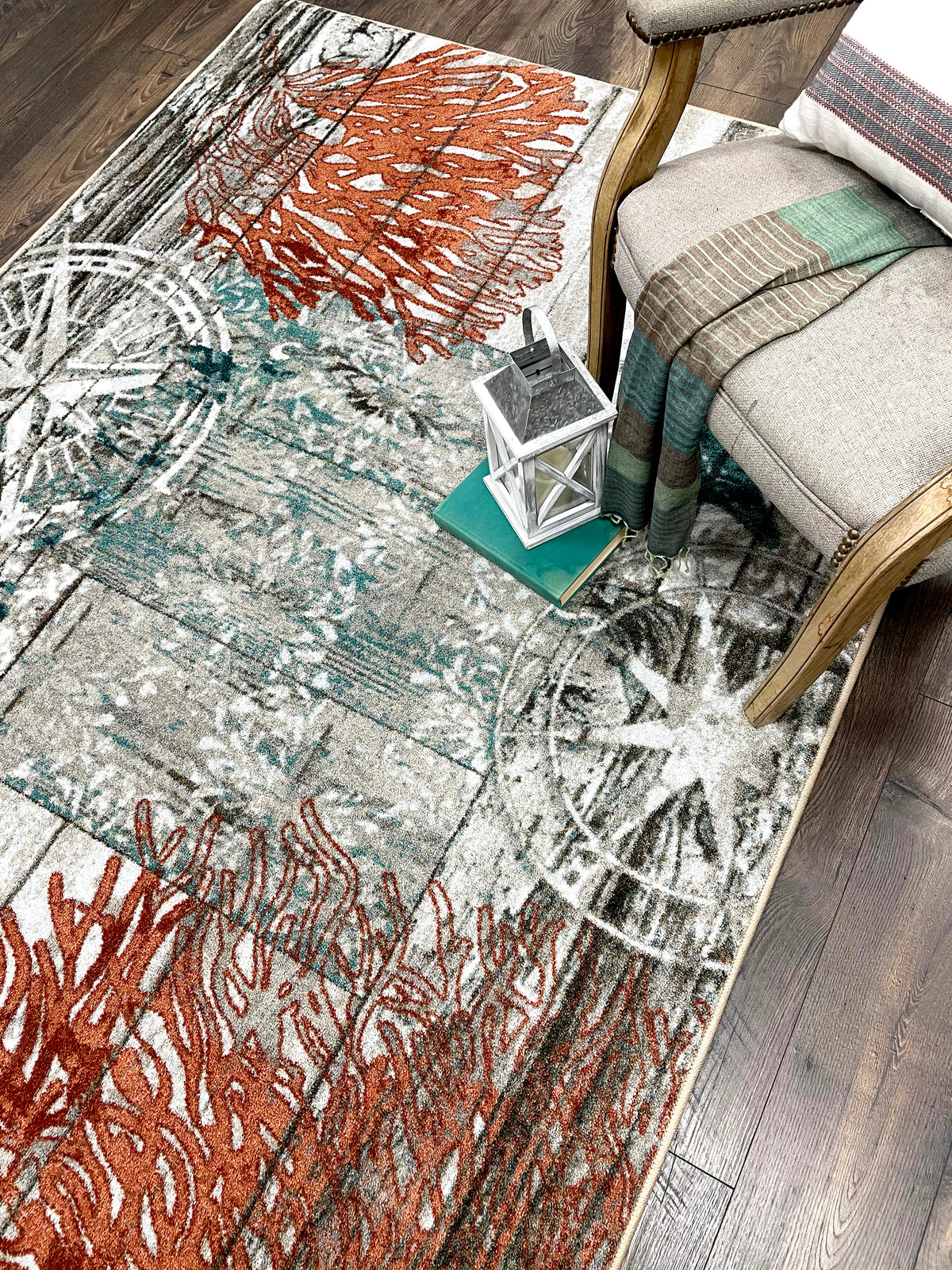 Boardwalk Rug – Multi – detail view