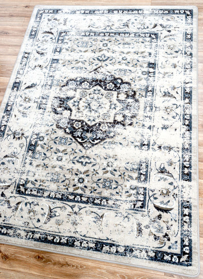 Bristol Rug – Mist – detail view