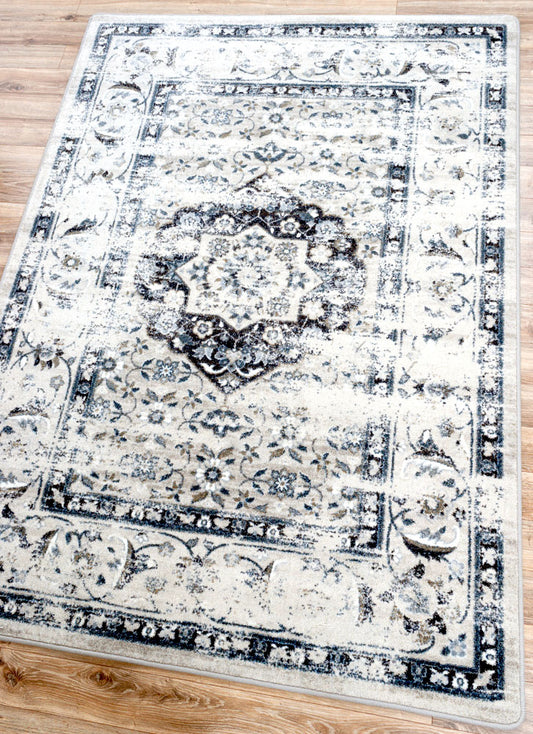 Bristol Rug – Mist – detail view