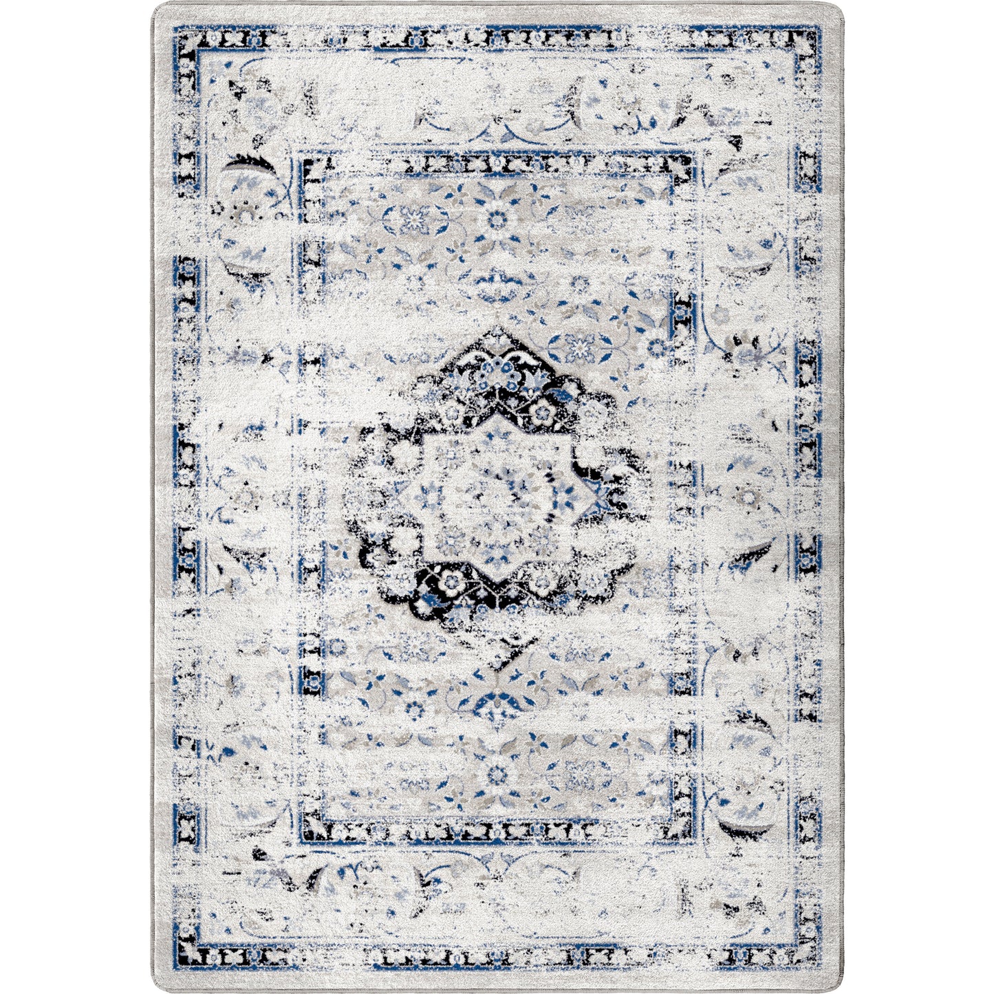 Bristol Rug – Mist – cabin lodge area rug