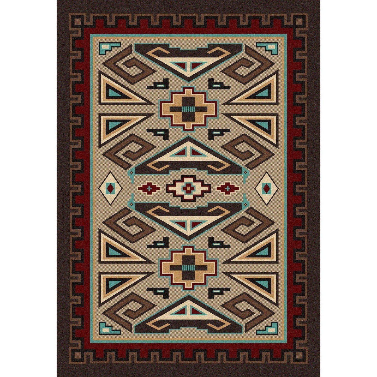 Butte Sand Rug – cabin lodge area rug