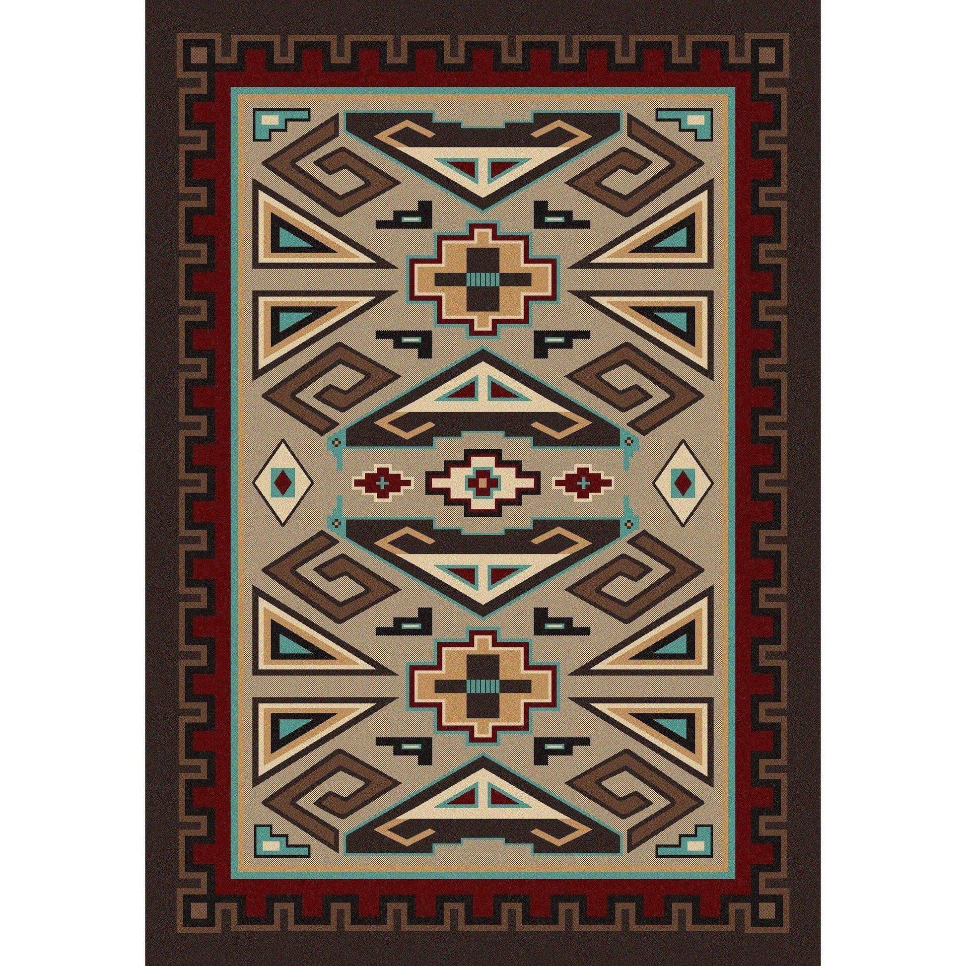 Butte Sand Rug – cabin lodge area rug