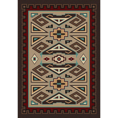 Butte Sand Rug – cabin lodge area rug