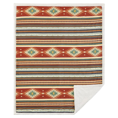 Del Sol Campfire Sherpa Throw