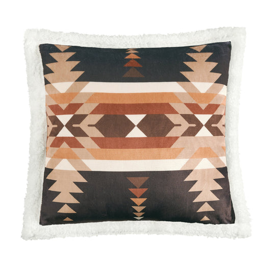 Yosemite Campfire Sherpa Pillow