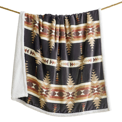 Yosemite Campfire Sherpa Throw