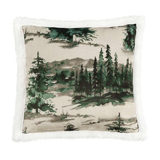 Joshua Campfire Sherpa Pillow