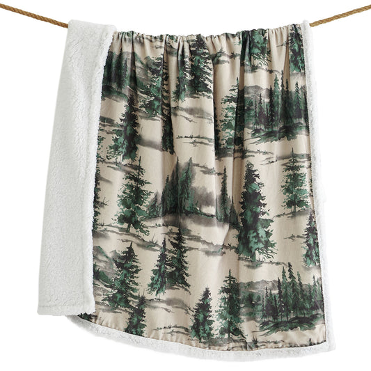 Joshua Campfire Sherpa Throw