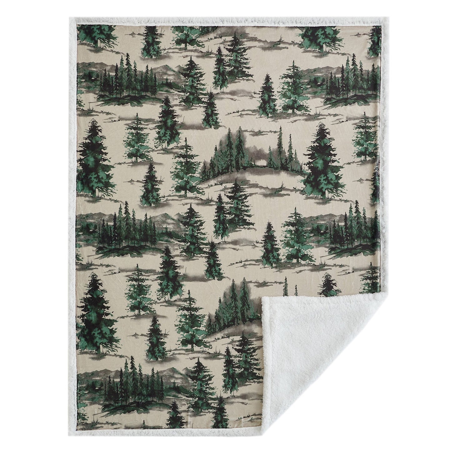 Joshua Campfire Sherpa Throw