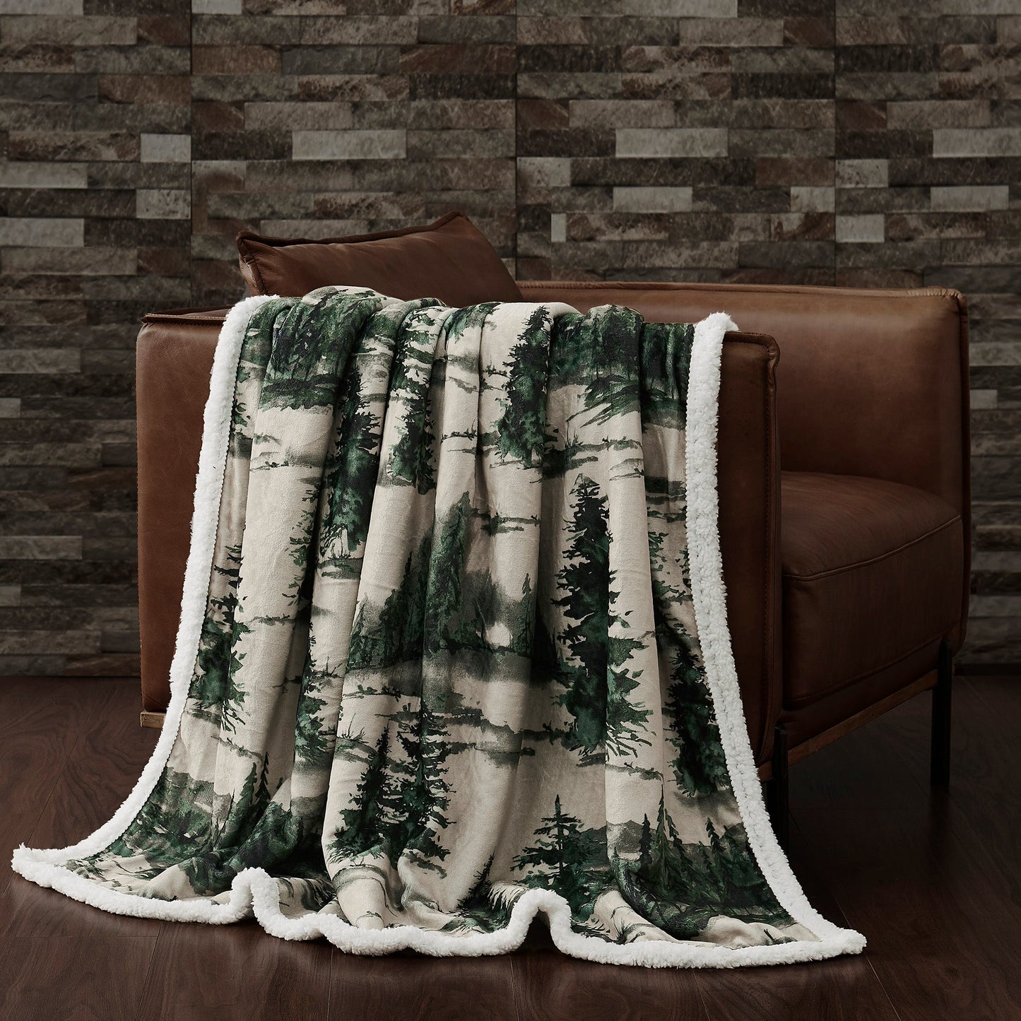 Joshua Campfire Sherpa Throw