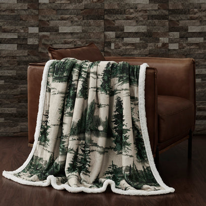 Joshua Campfire Sherpa Throw
