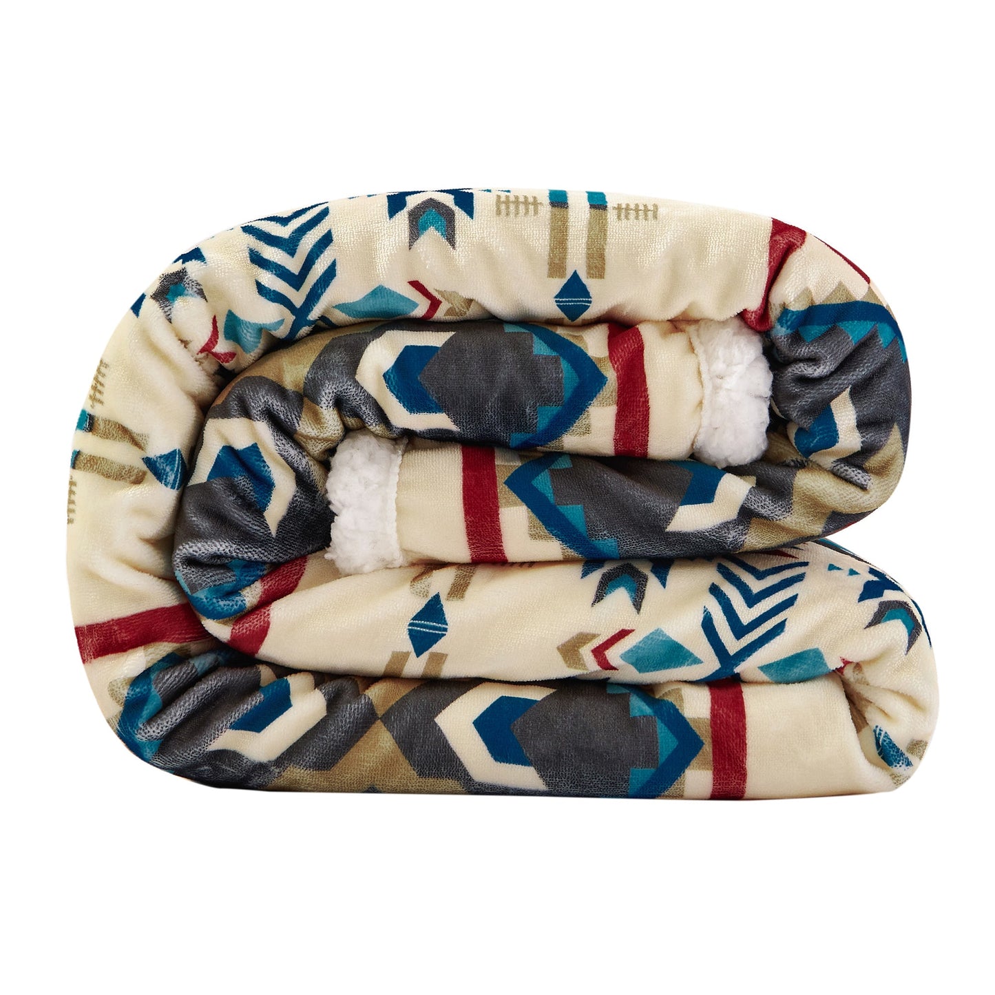 Spirit Valley Campfire Sherpa Throw