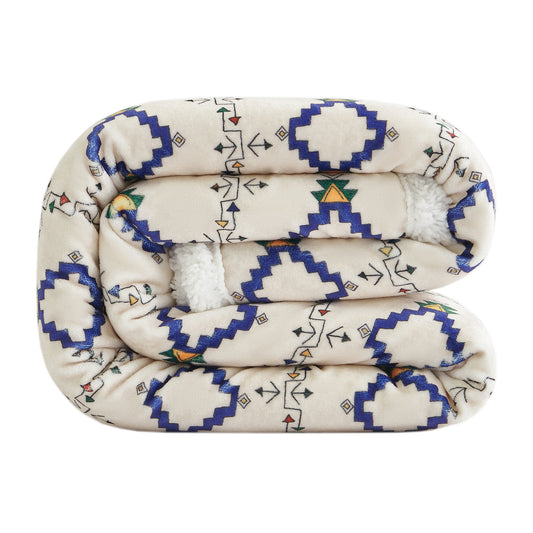 Arrow Campfire Sherpa Throw