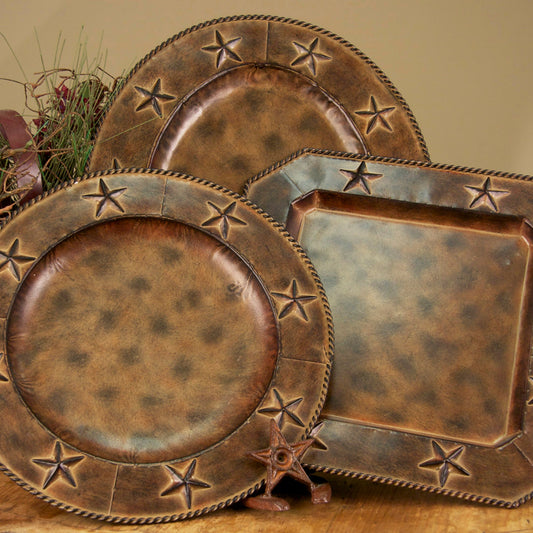 Star Iron Oval Tray