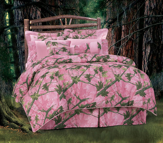 Oak Camo Comforter Set, 7 Pc