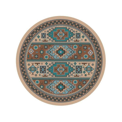 Café Indigo Rug – Turquoise – room setting