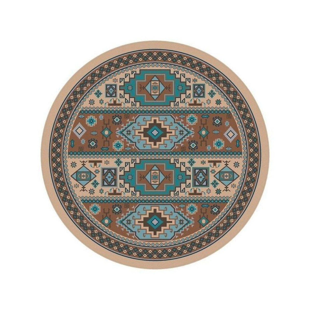 Café Indigo Rug – Turquoise – lifestyle