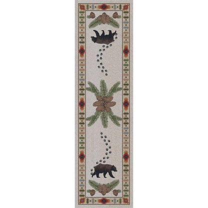 Camp Bear Valley Rug – Natural – detail view