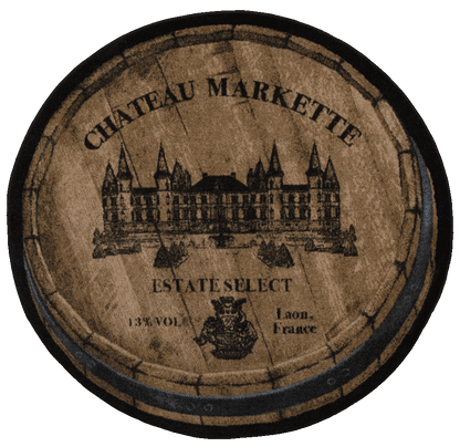 Chateau Markette Rug – Wood Grain – cabin lodge area rug