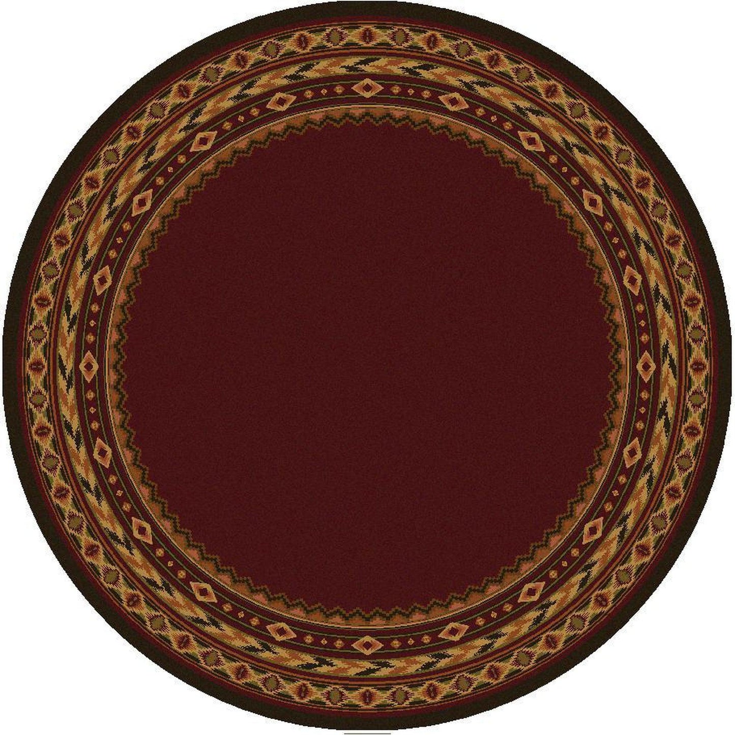 Cimarron Land Rug – Red – room setting