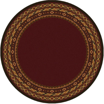 Cimarron Land Rug – Red – room setting