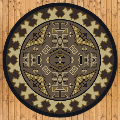 Comfy Trader Rug – Sand – room setting