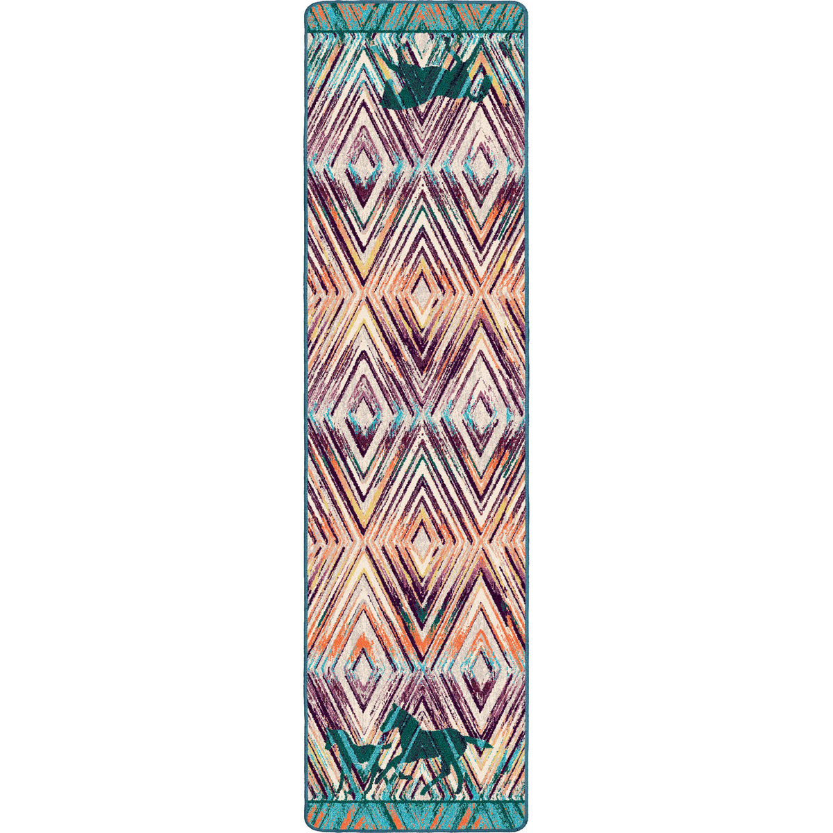 Cowboy Love OKA Rug – Multi – room setting