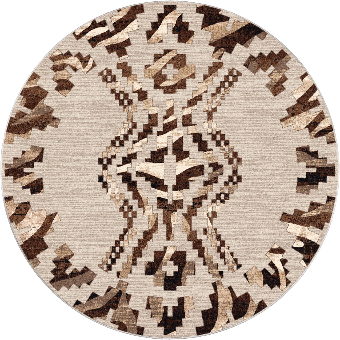Curio Zebra Rug – Natural – alternate view