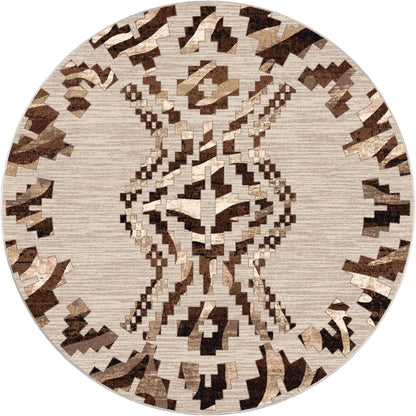 Curio Zebra Rug – Natural – alternate view