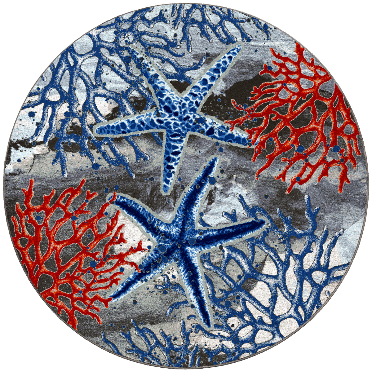 Current Treasures Rug – Underwater – close up