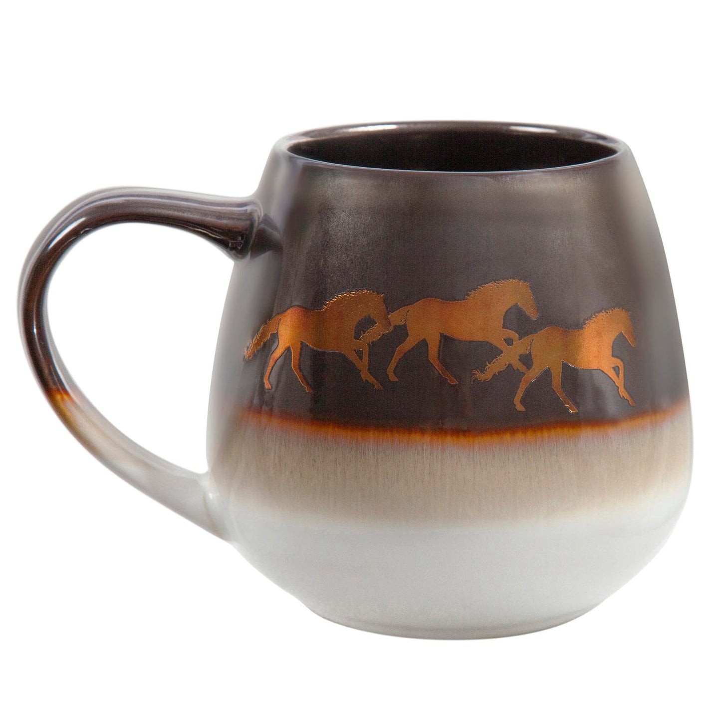 Running Remuda Ceramic Mug Set, 4 Pc