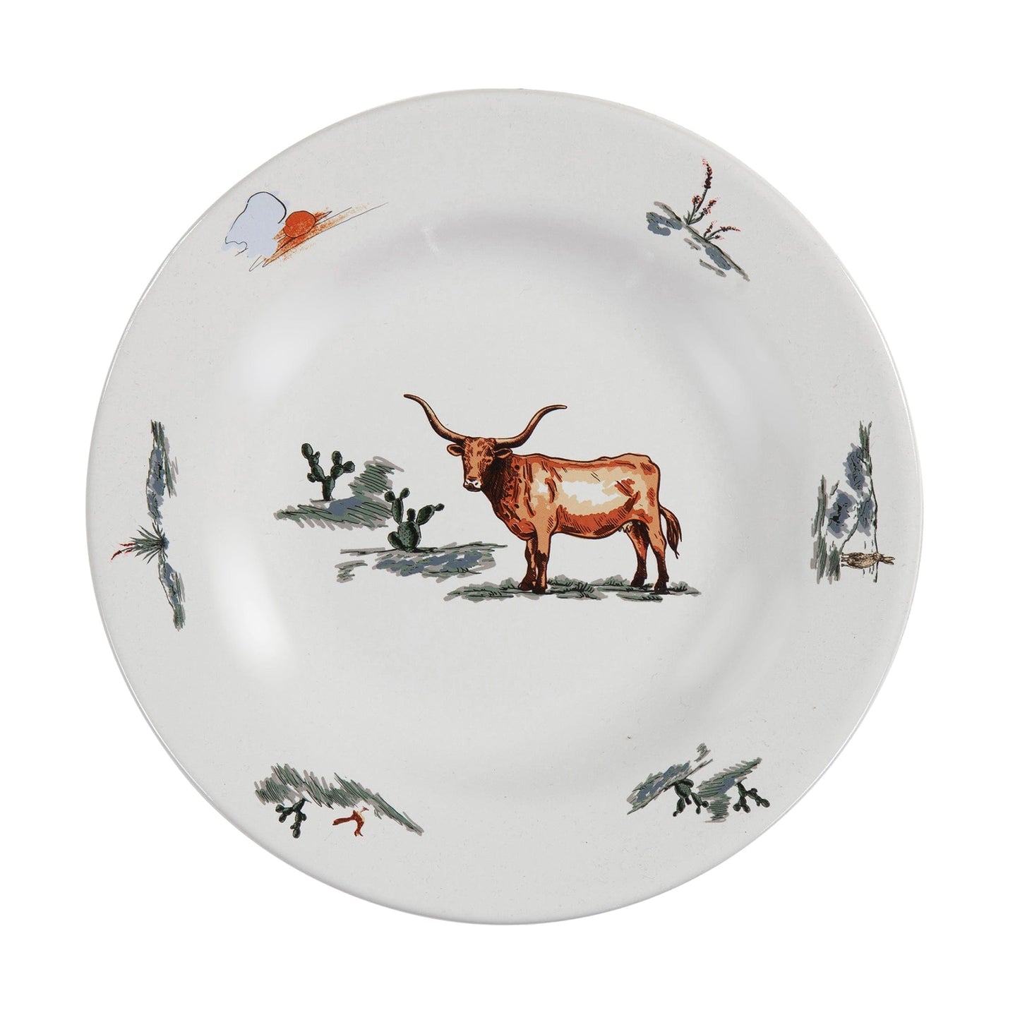 Ranch Life Ceramic Dinnerware Set, 16 Pc