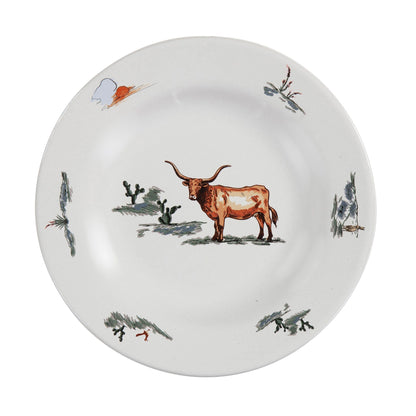 Ranch Life Ceramic Dinnerware Set, 16 Pc