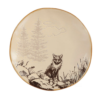White Pine Ceramic Dinnerware Set, 16 Pc