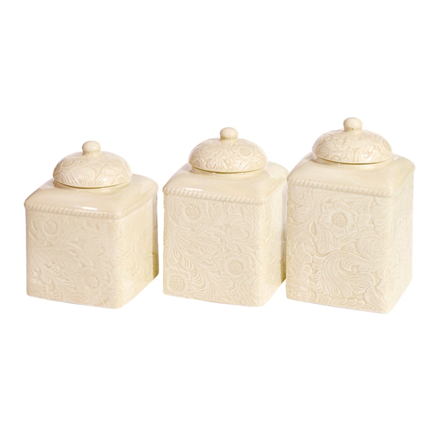 Savannah Canister Set, 3 Pc
