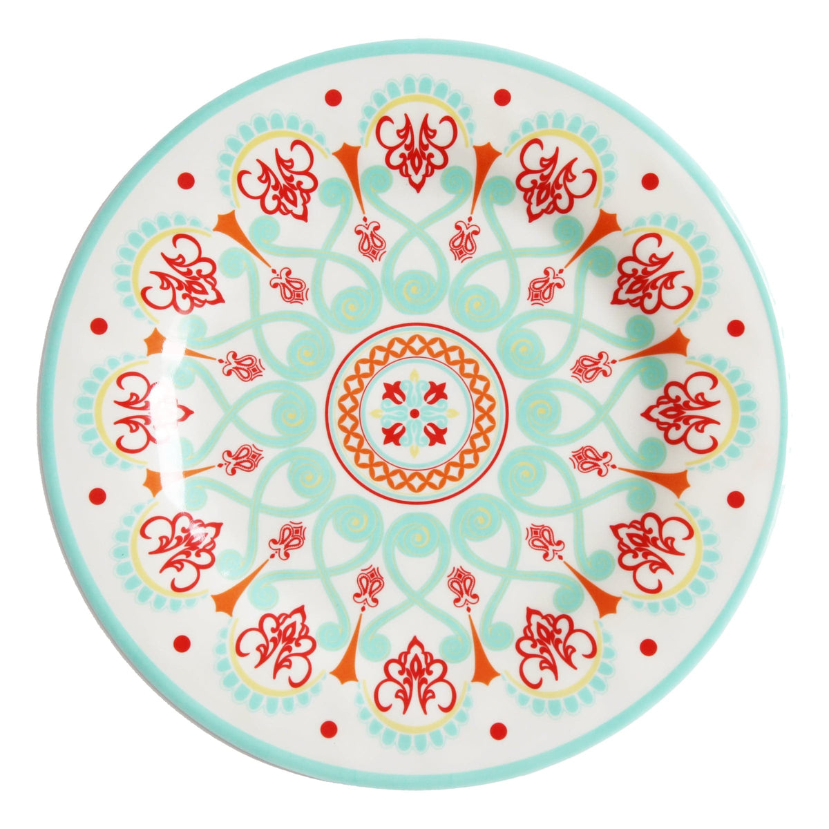 Western Melamine Dinner Plate Set, 4 Pc