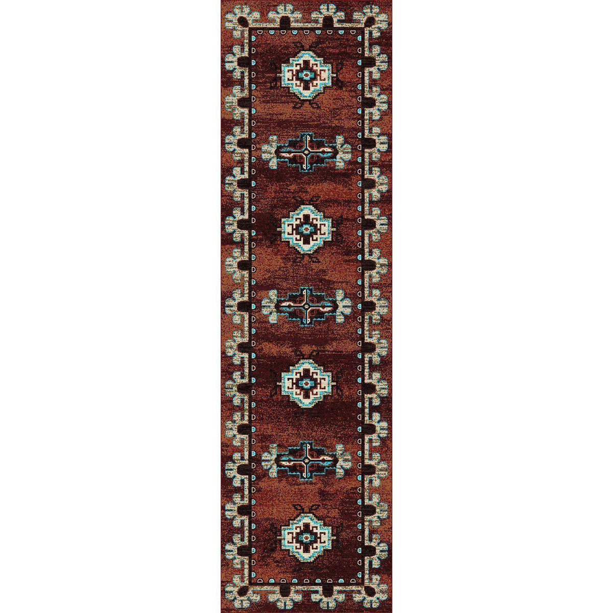 Death Valley Rug – Rust – detail view