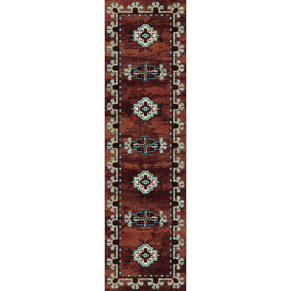 Death Valley Rug – Rust – detail view
