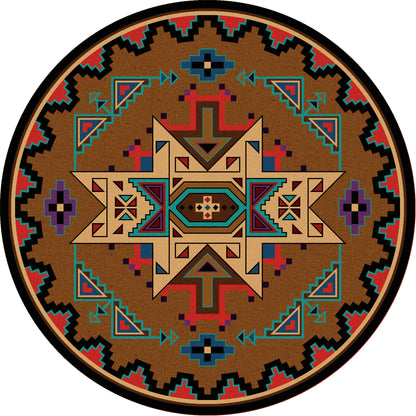 Deep Gorge Rug – Bright – room setting