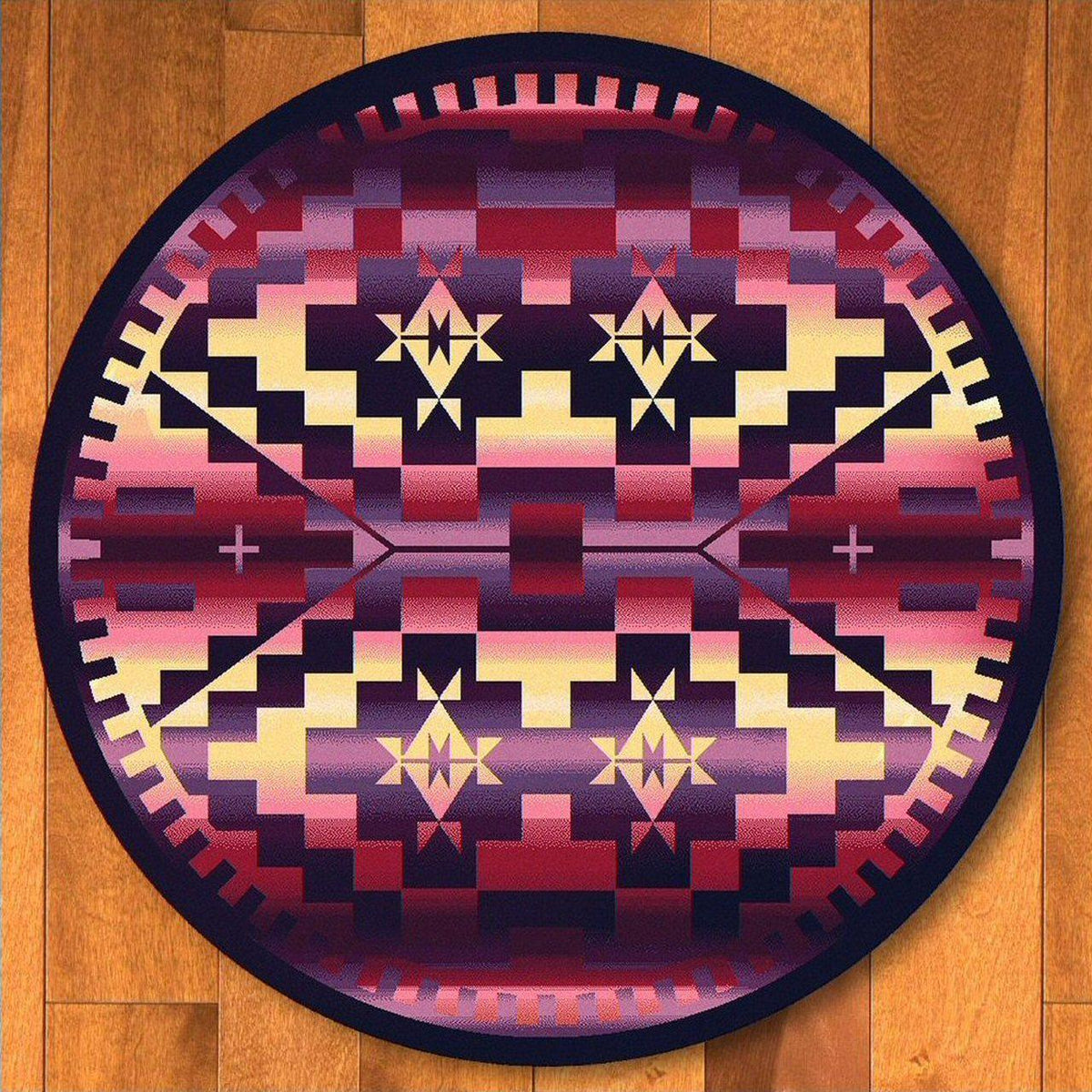 Desert Morning Rug – Sunset – room setting