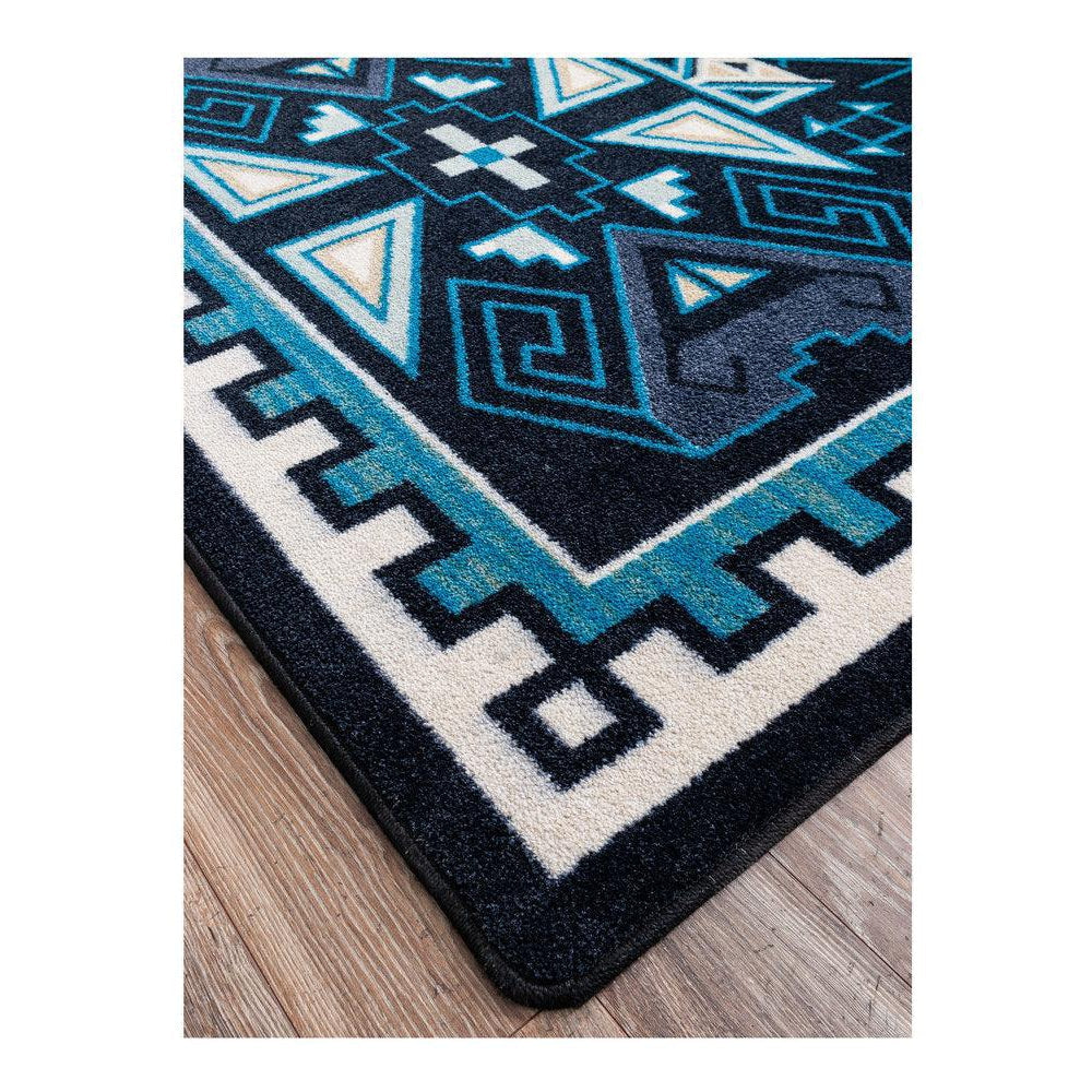 Desert Rams OKA Rug – Contemporary – detail view
