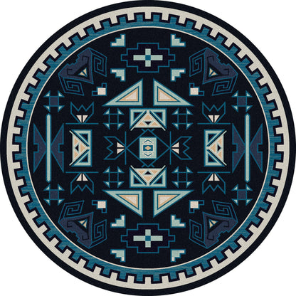 Desert Rams OKA Rug – Contemporary – close up