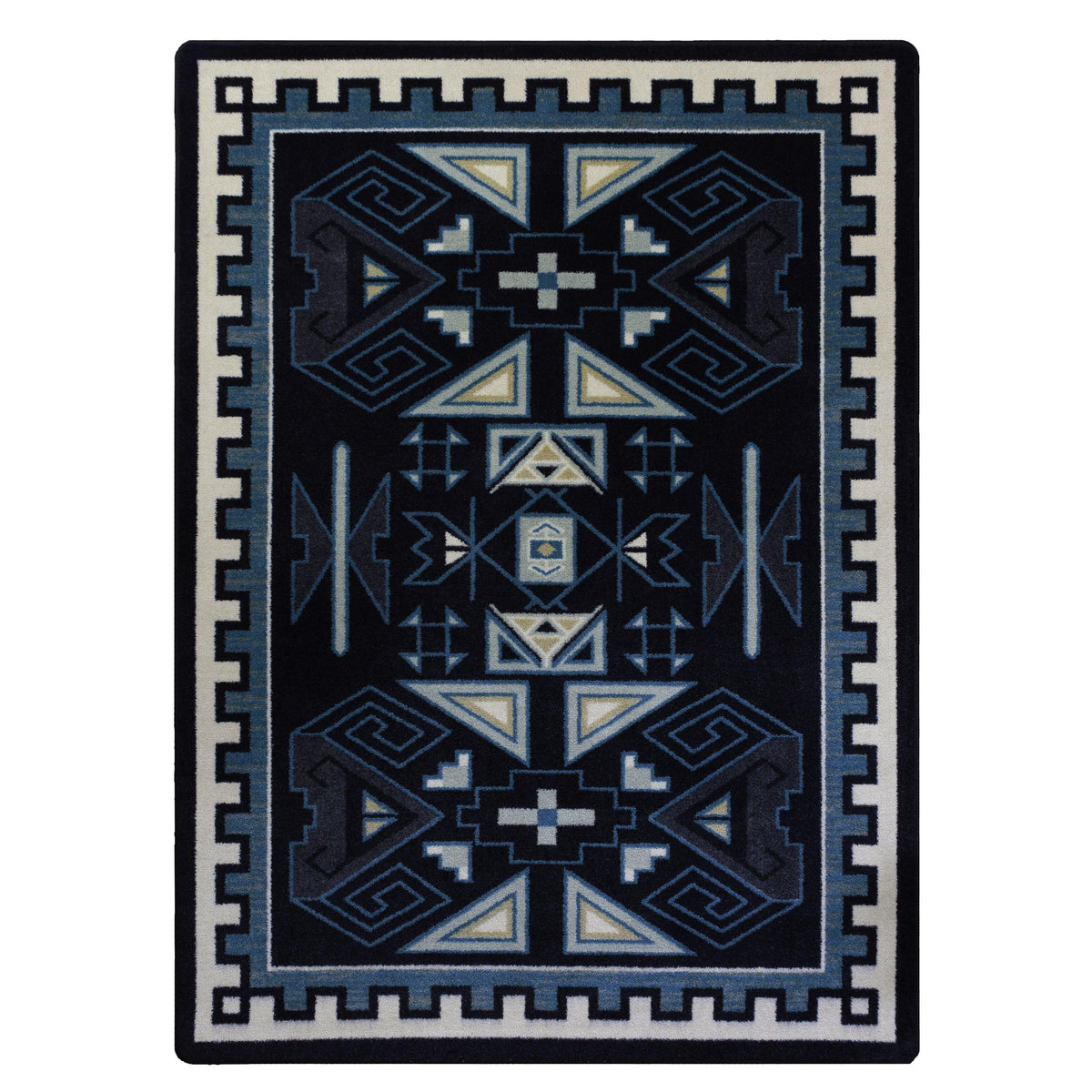 Desert Rams OKA Rug – Contemporary – cabin lodge area rug
