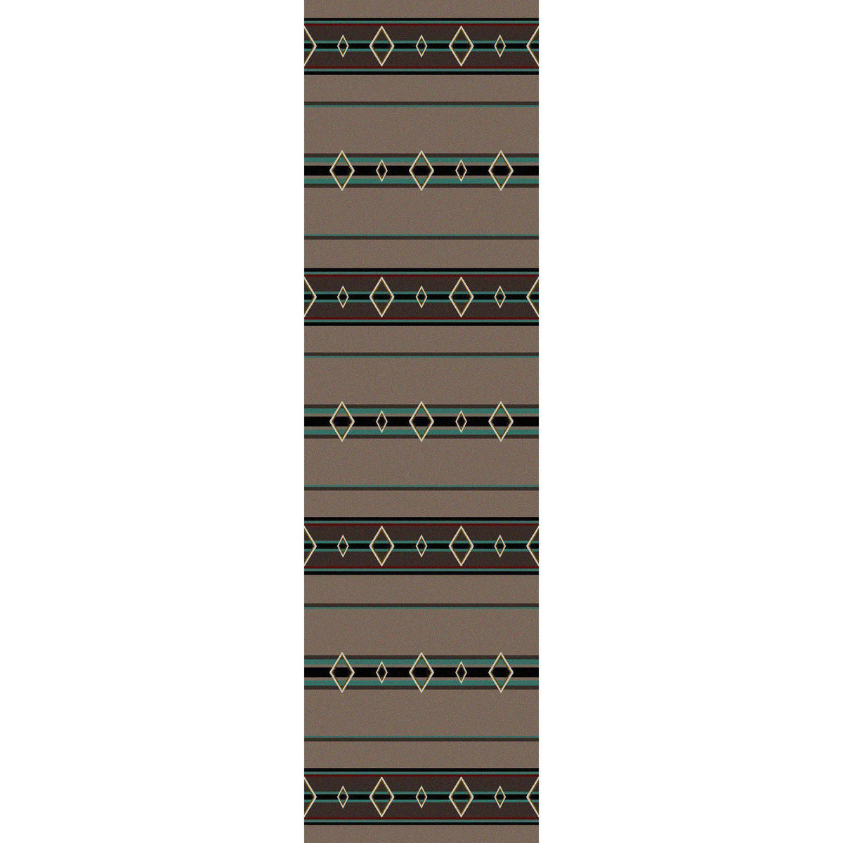 Desert Times Rug – Turquoise – detail view