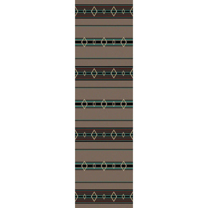 Desert Times Rug – Turquoise – detail view