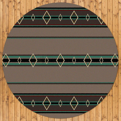 Desert Times Rug – Turquoise – room setting