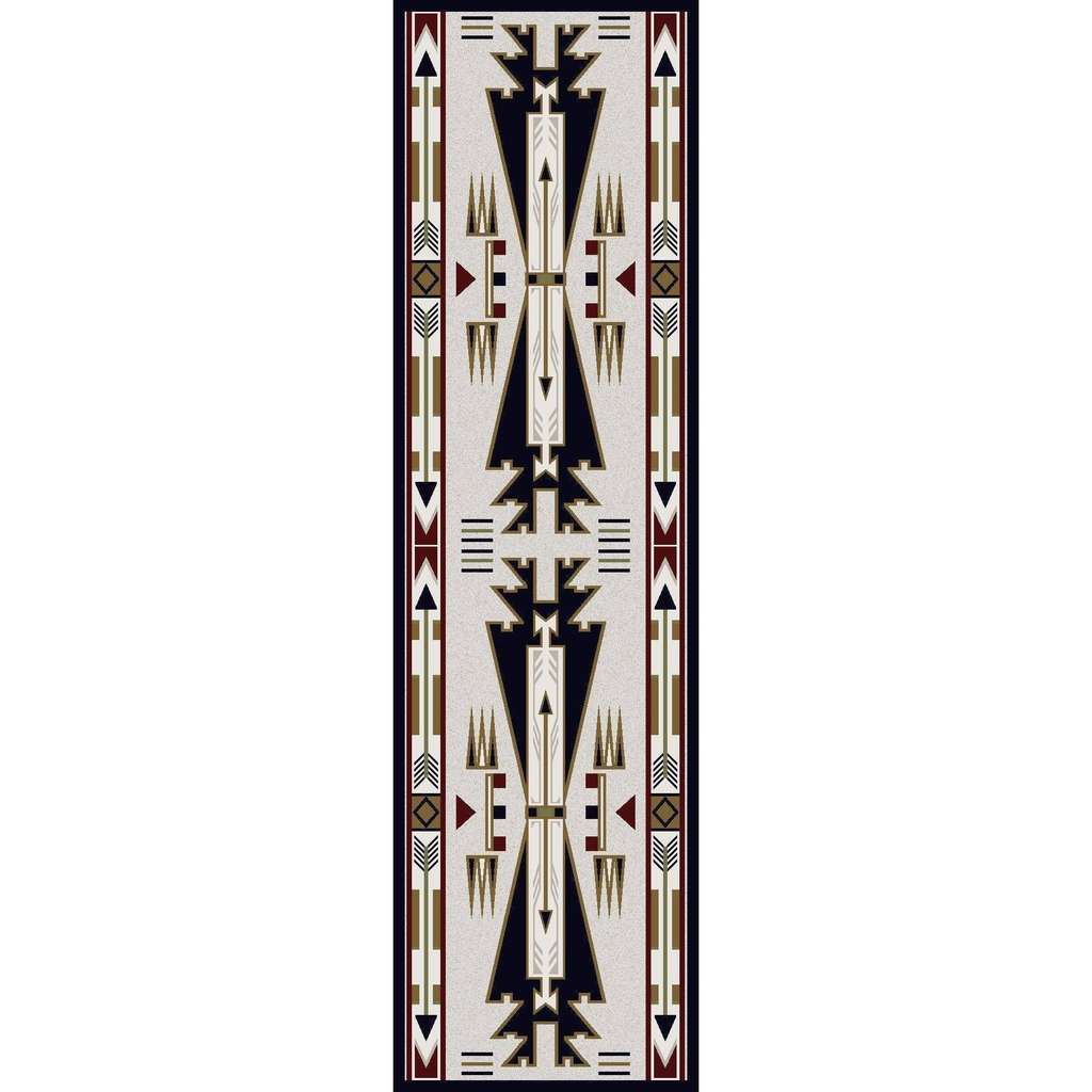 Desert Vandals Rug – Natural – detail view