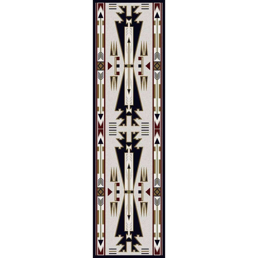 Desert Vandals Rug – Natural – detail view